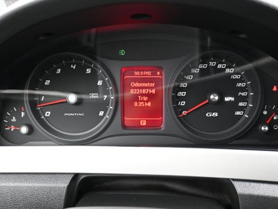 2009 Pontiac G8 4dr Sdn