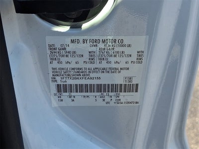 2015 Ford Super Duty F-250 SRW XLT