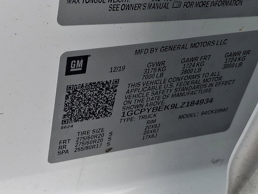 2020 Chevrolet Silverado 1500 Custom