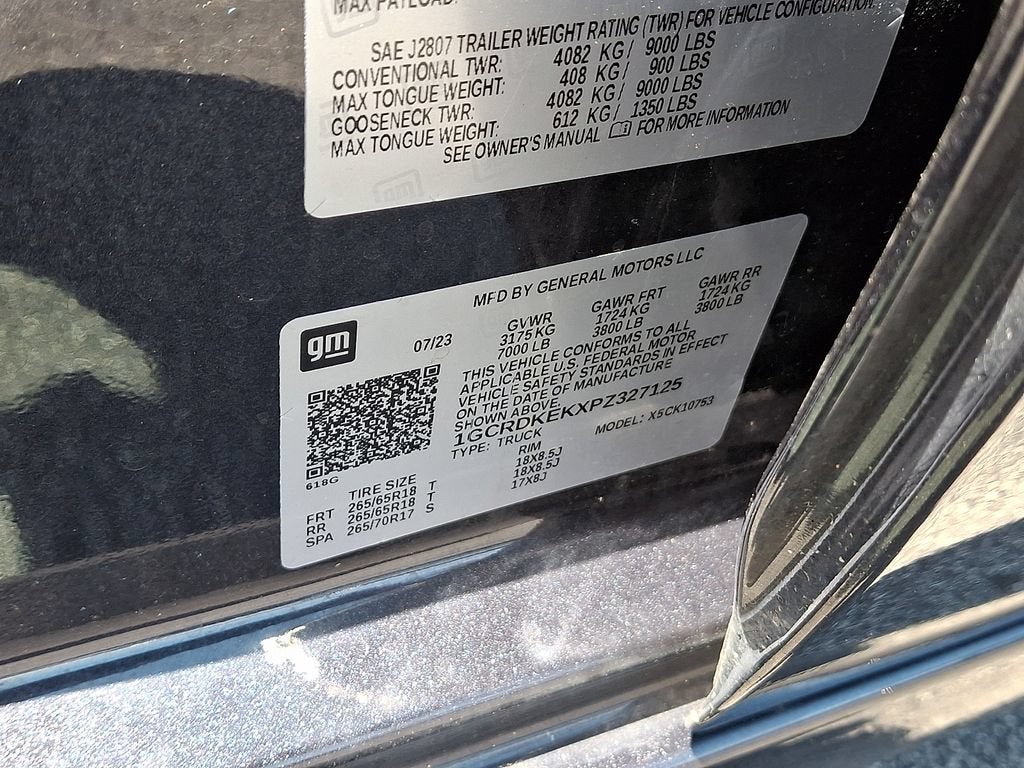 2023 Chevrolet Silverado 1500 LT (2FL)