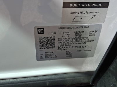 2023 GMC Acadia SLT