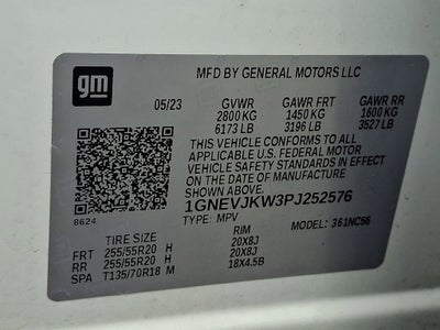2023 Chevrolet Traverse RS