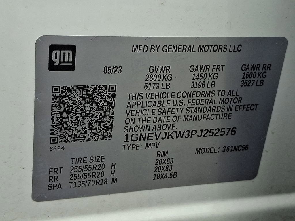 2023 Chevrolet Traverse RS
