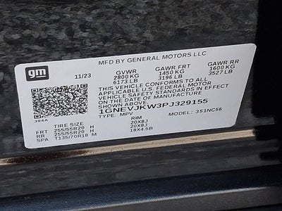 2023 Chevrolet Traverse RS