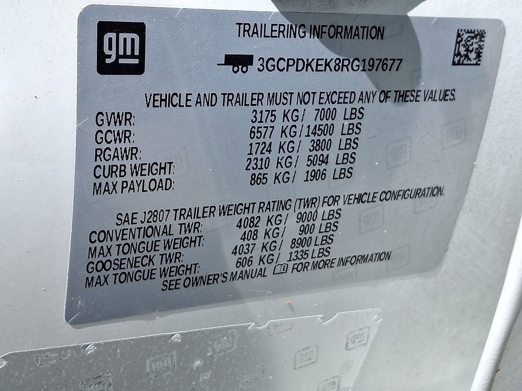 2024 Chevrolet Silverado 1500 LT (2FL)