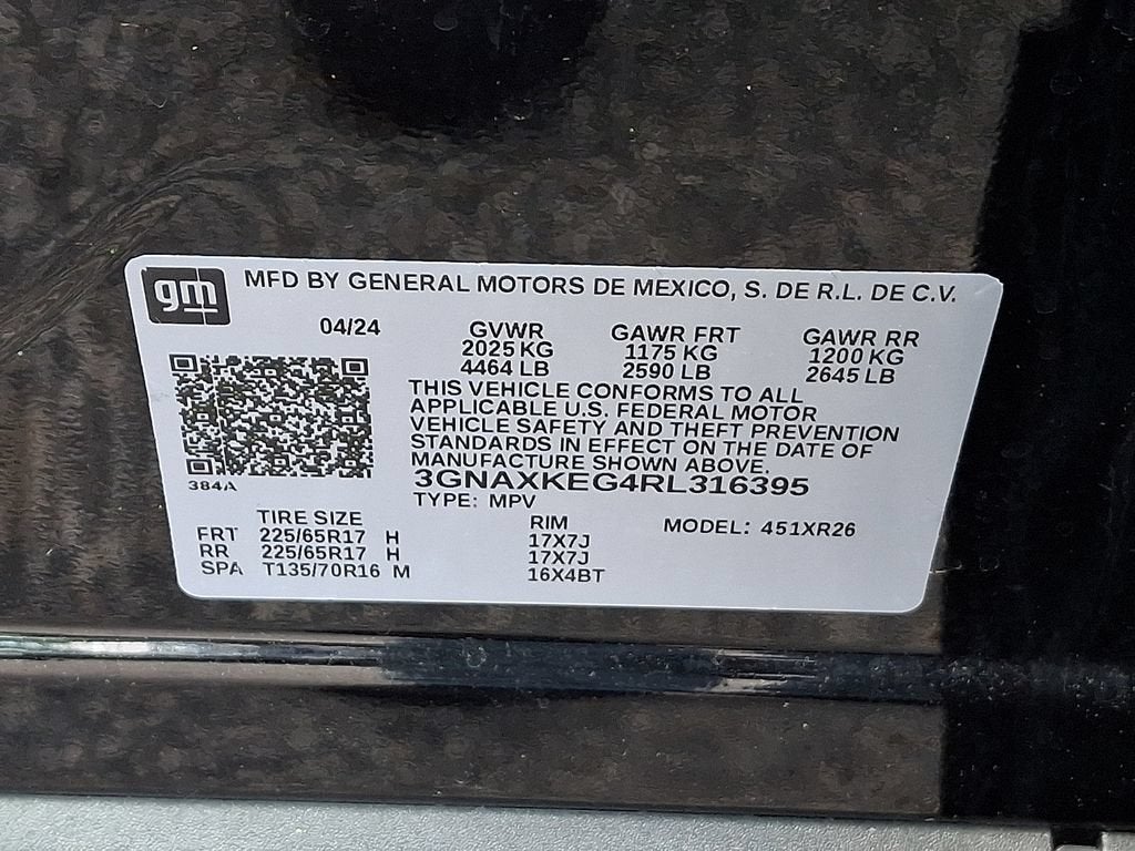 2024 Chevrolet Equinox LT