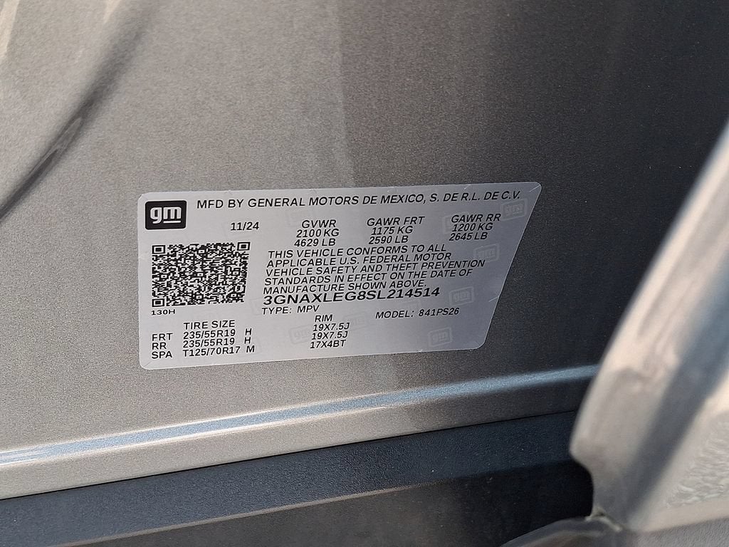 2025 Chevrolet Equinox RS