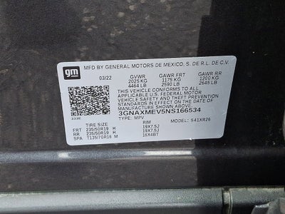 2022 Chevrolet Equinox RS