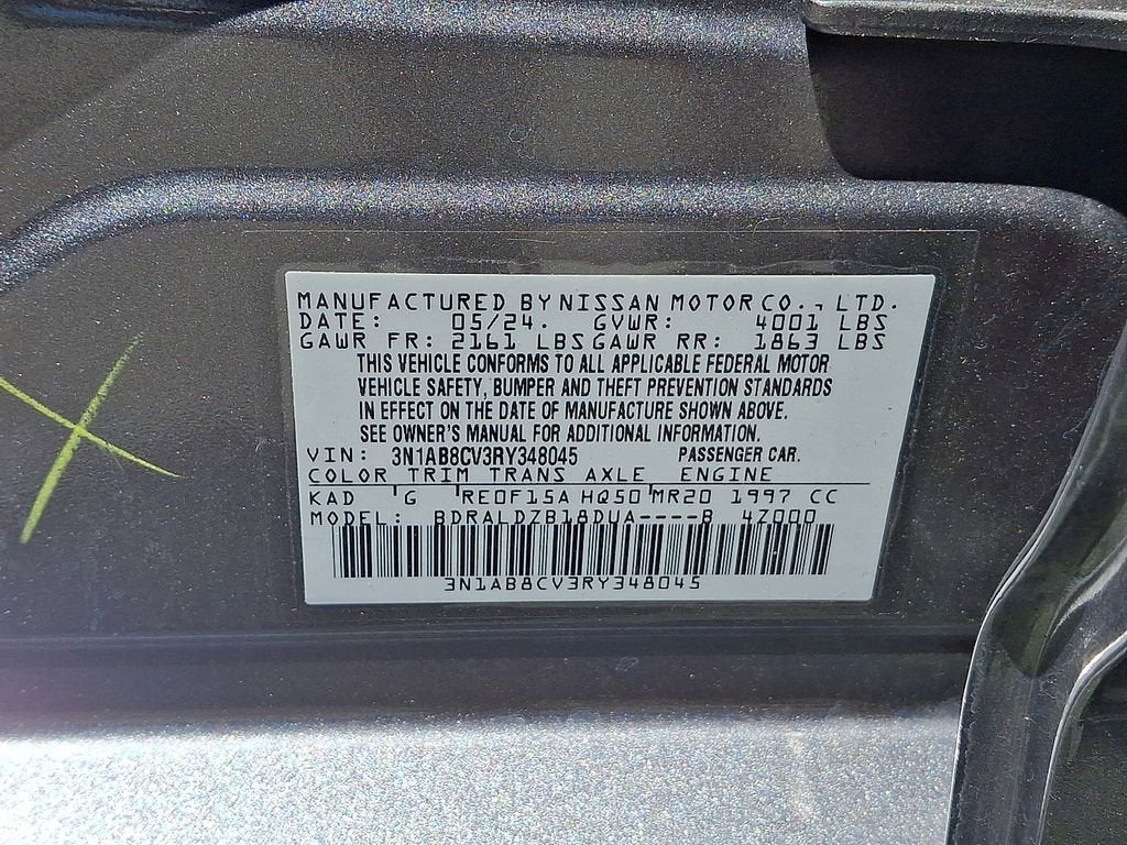 2024 Nissan Sentra SV