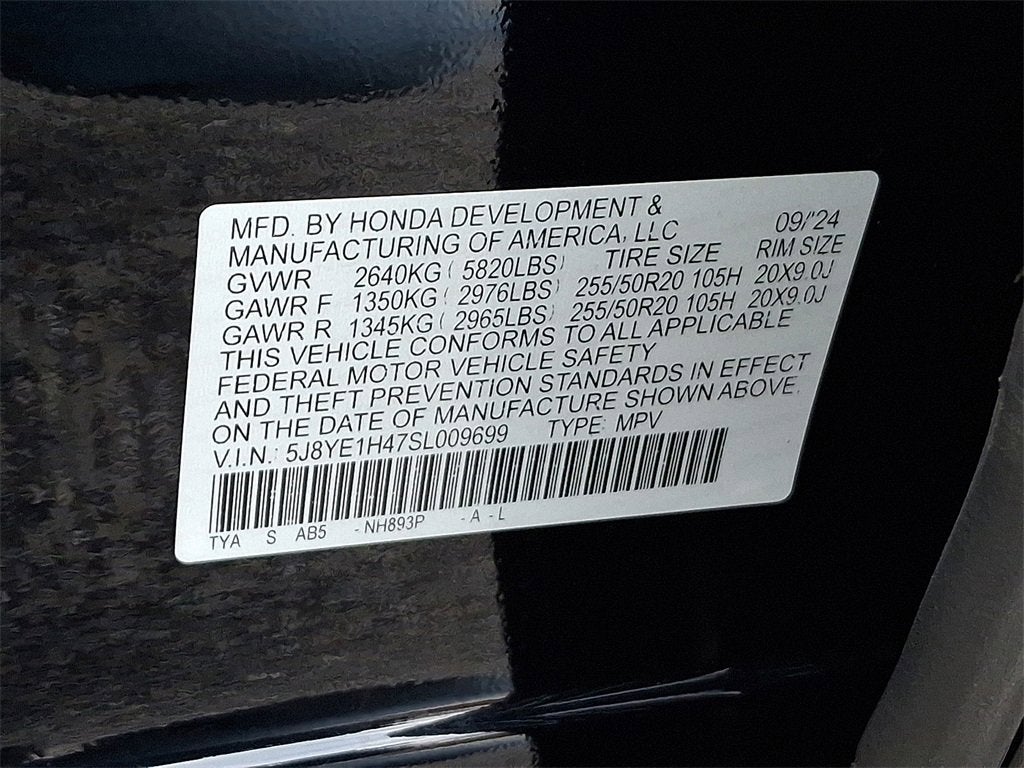 2025 Acura MDX Technology Package