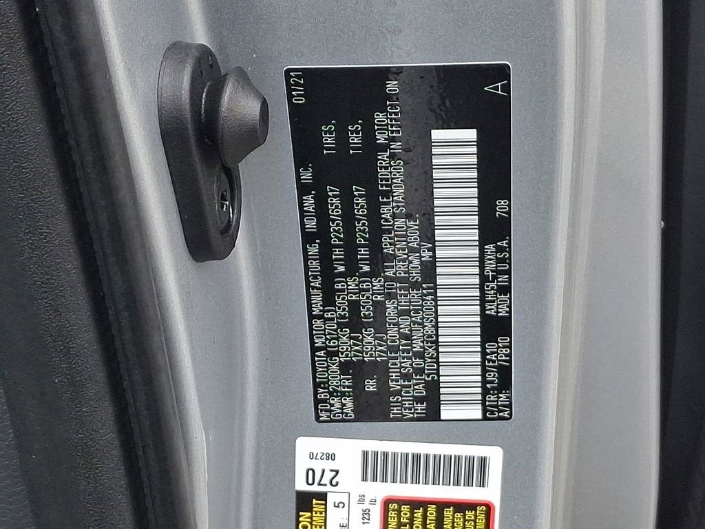 2021 Toyota Sienna XLE