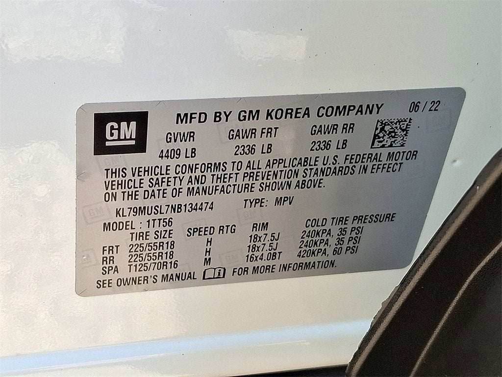 2022 Chevrolet Trailblazer RS