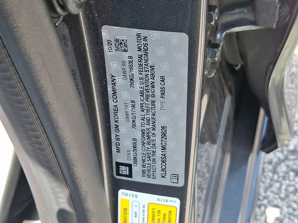 2021 Chevrolet Spark 1LT