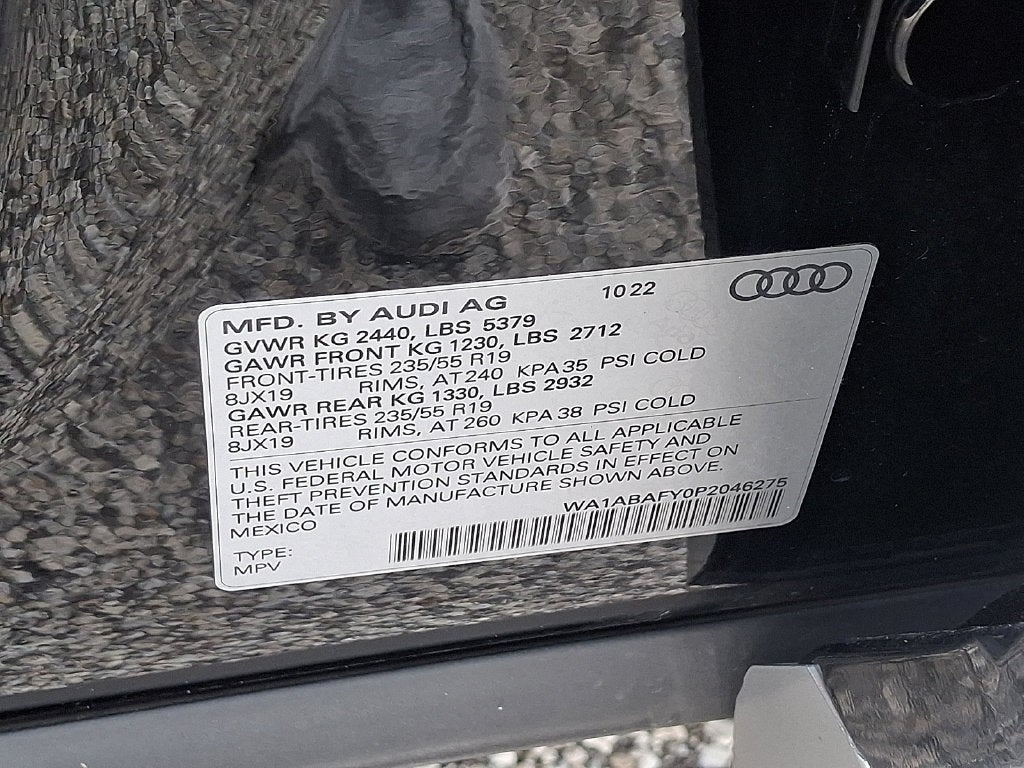 2023 Audi Q5 Premium 40 TFSI quattro S tronic