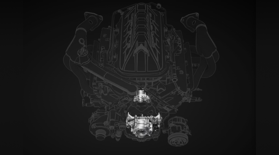 Corvette Stingray Dry-Sump Scavenge System