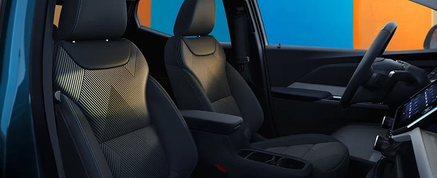 Redesigned Bolt center console with large cup holders and storage