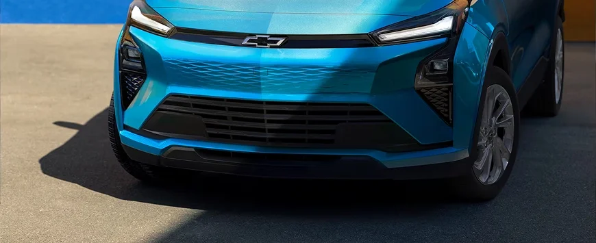 2027 Bolt 17-inch aluminum wheel and side profile detail