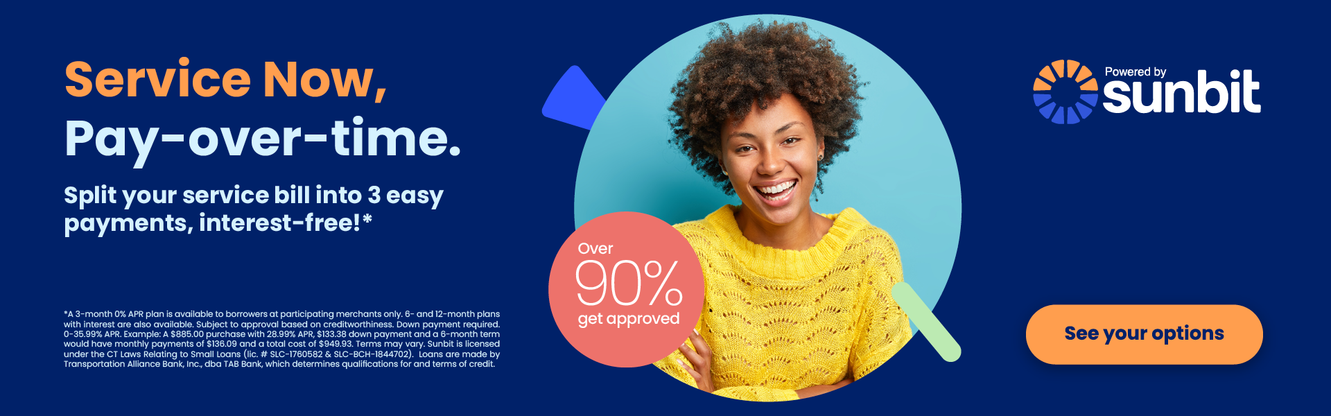 Service Now, Pay Over Time for Service