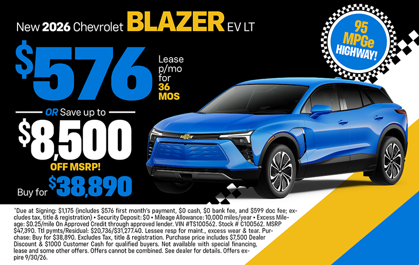 Blazer EV Special LP