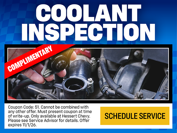 Complimentary

Coolant Inspection